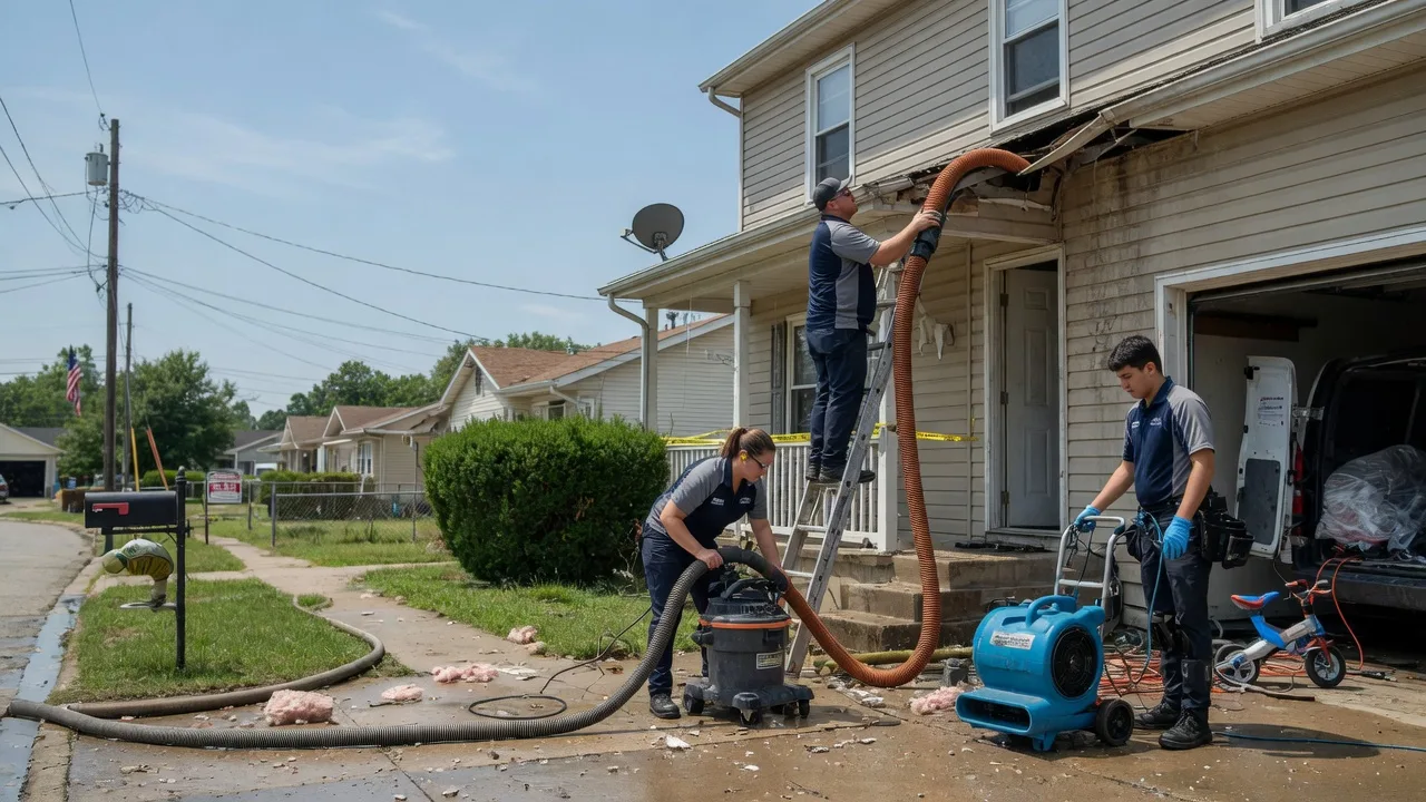 Water Damage Restoration in Pekin, IN near me